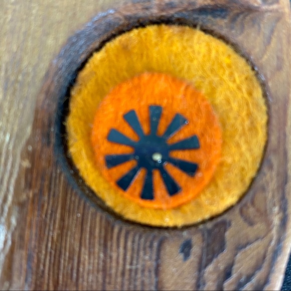 Vintage set of 3 Wooden Owl wall decor - Picture 7 of 9